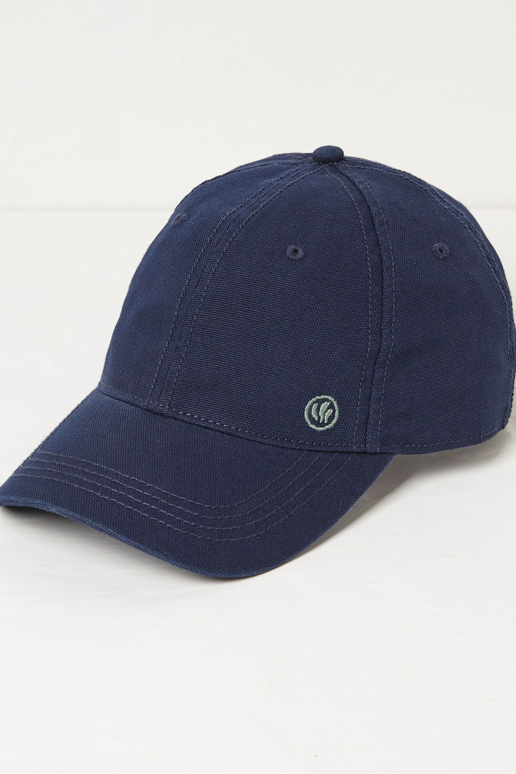 Buy FatFace Blue 100 Cotton Canvas Baseball Cap from the Next UK online shop