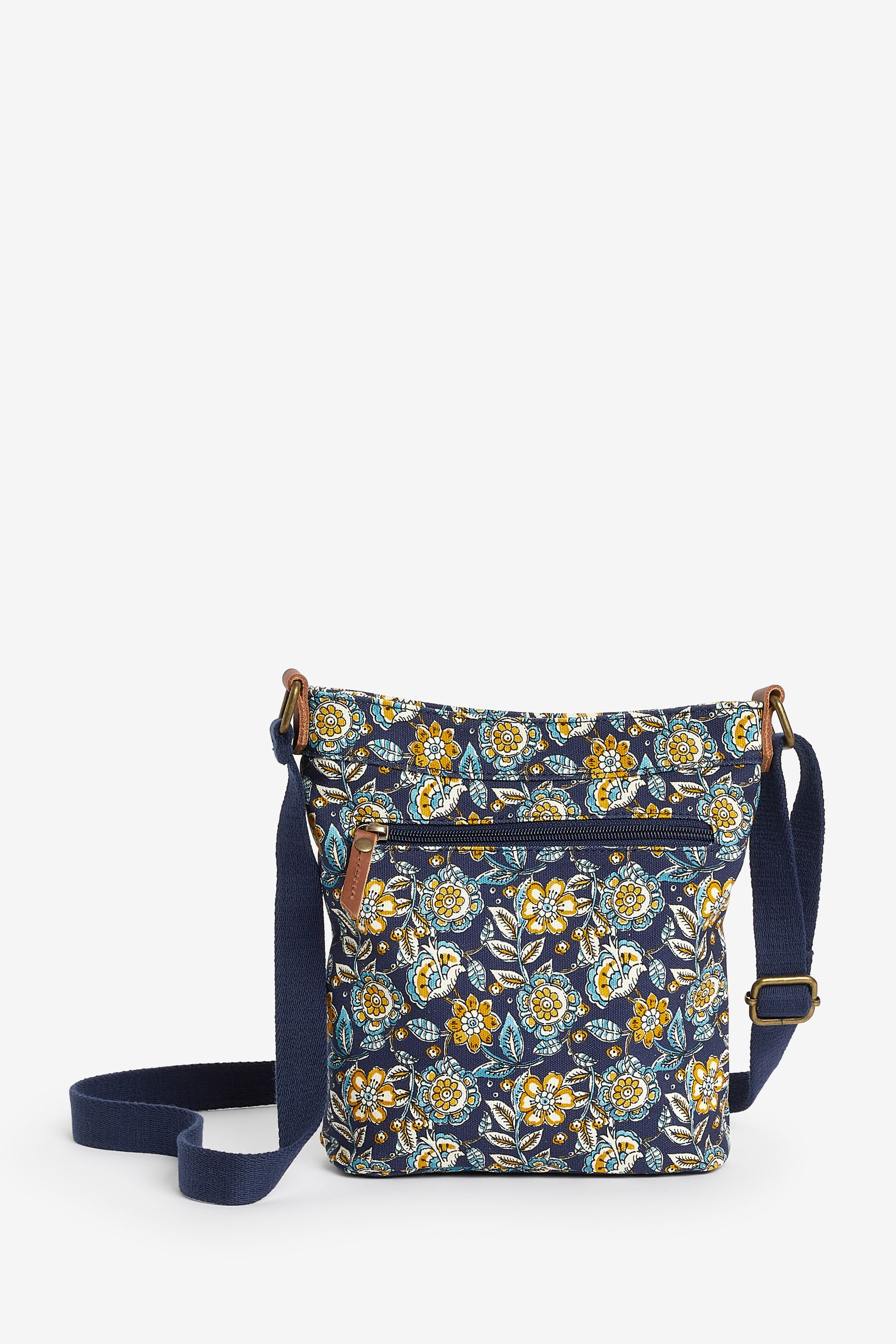 Blue FatFace Canvas Crossbody Bag