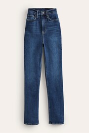 Boden Navy Blue High Rise True Straight Jeans - Image 7 of 8