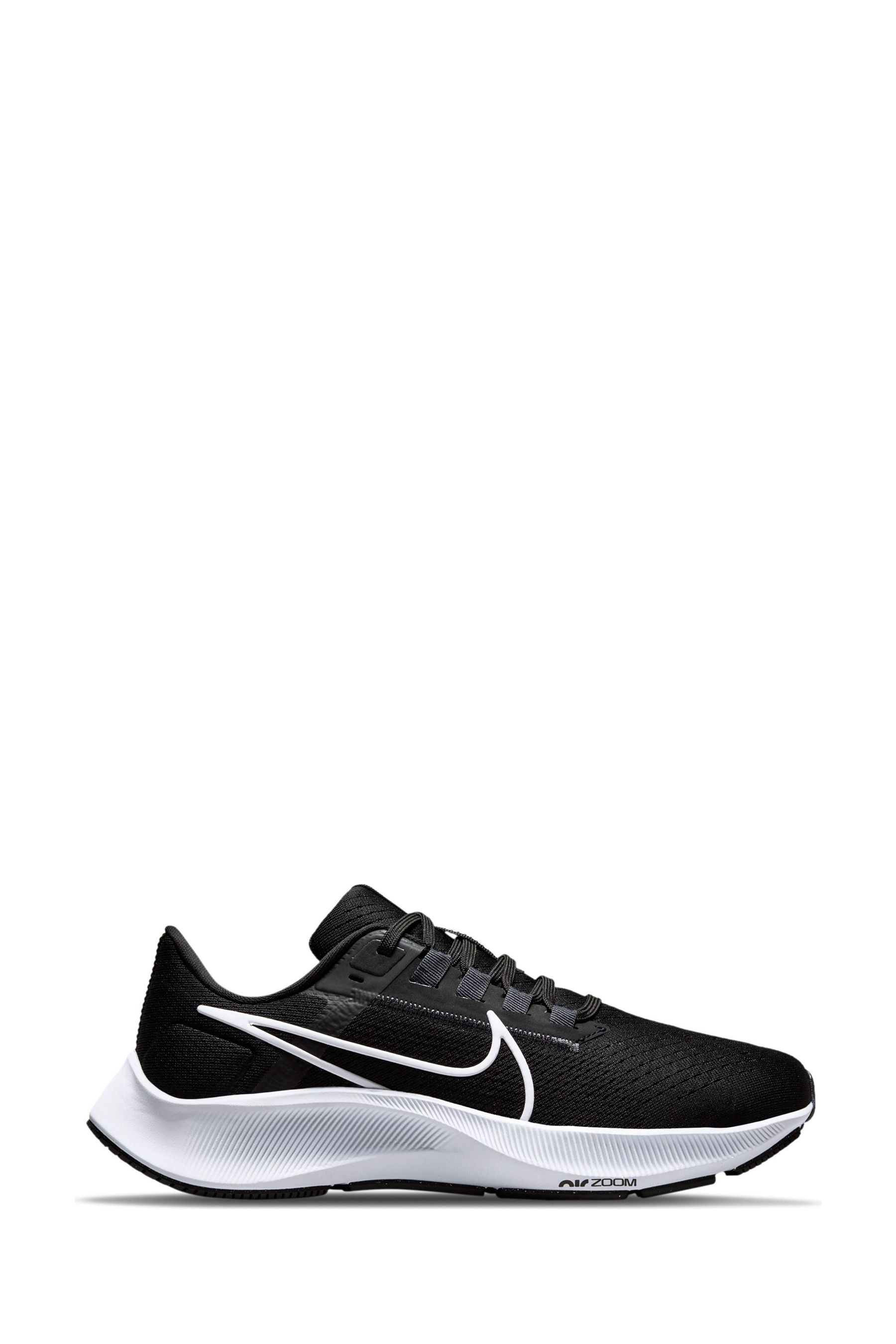 Buy Nike Black Air Zoom Pegasus 38 Running Trainers from Next Lithuania