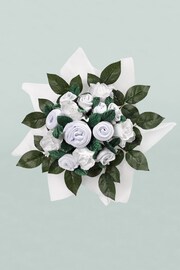 Babyblooms White New Baby Clothes Bouquet Gift - Image 2 of 2