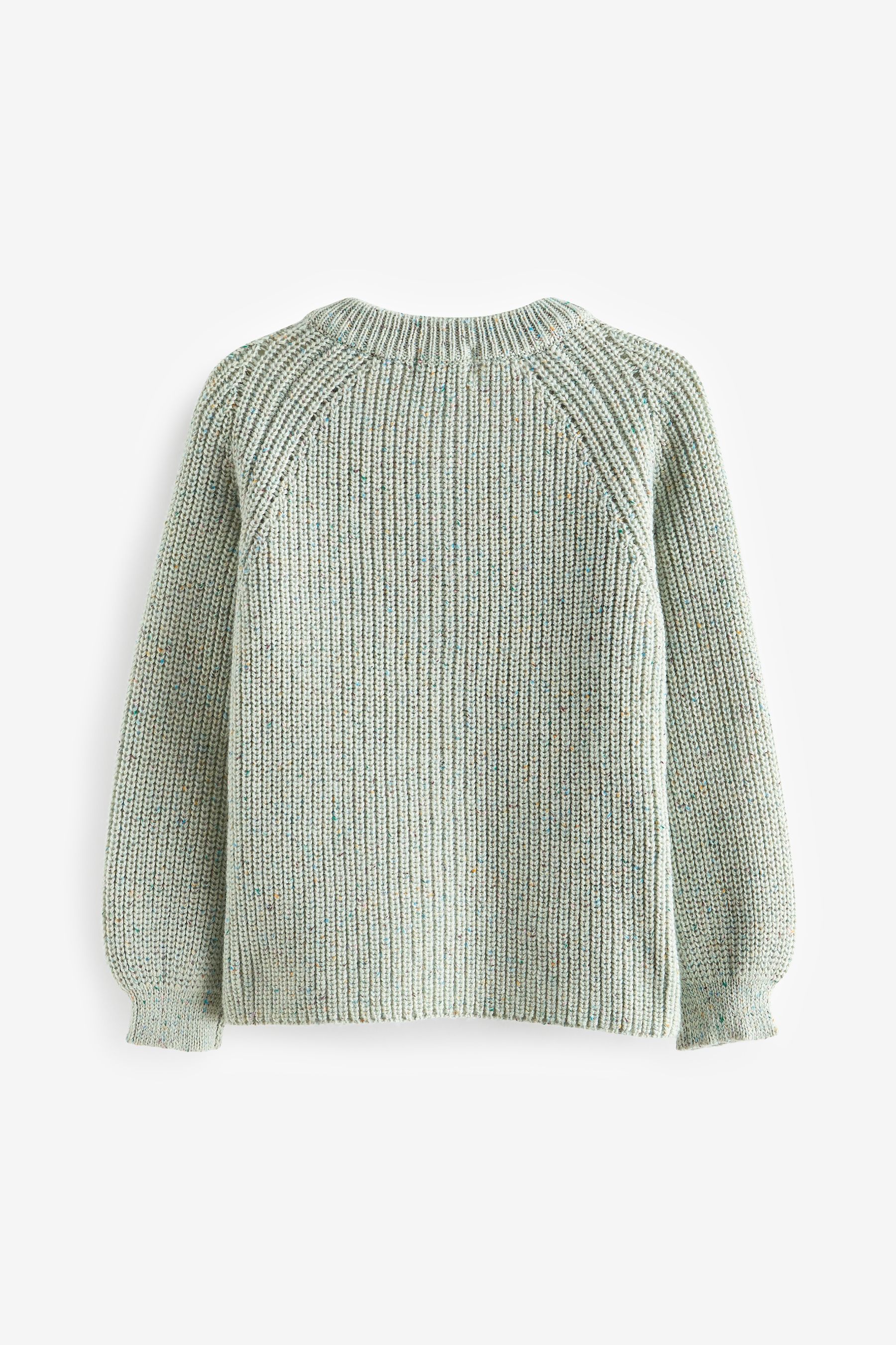 Buy Green Multicolour Yarn Mock Wood Button Cardigan 6 14yrs from Next Luxembourg