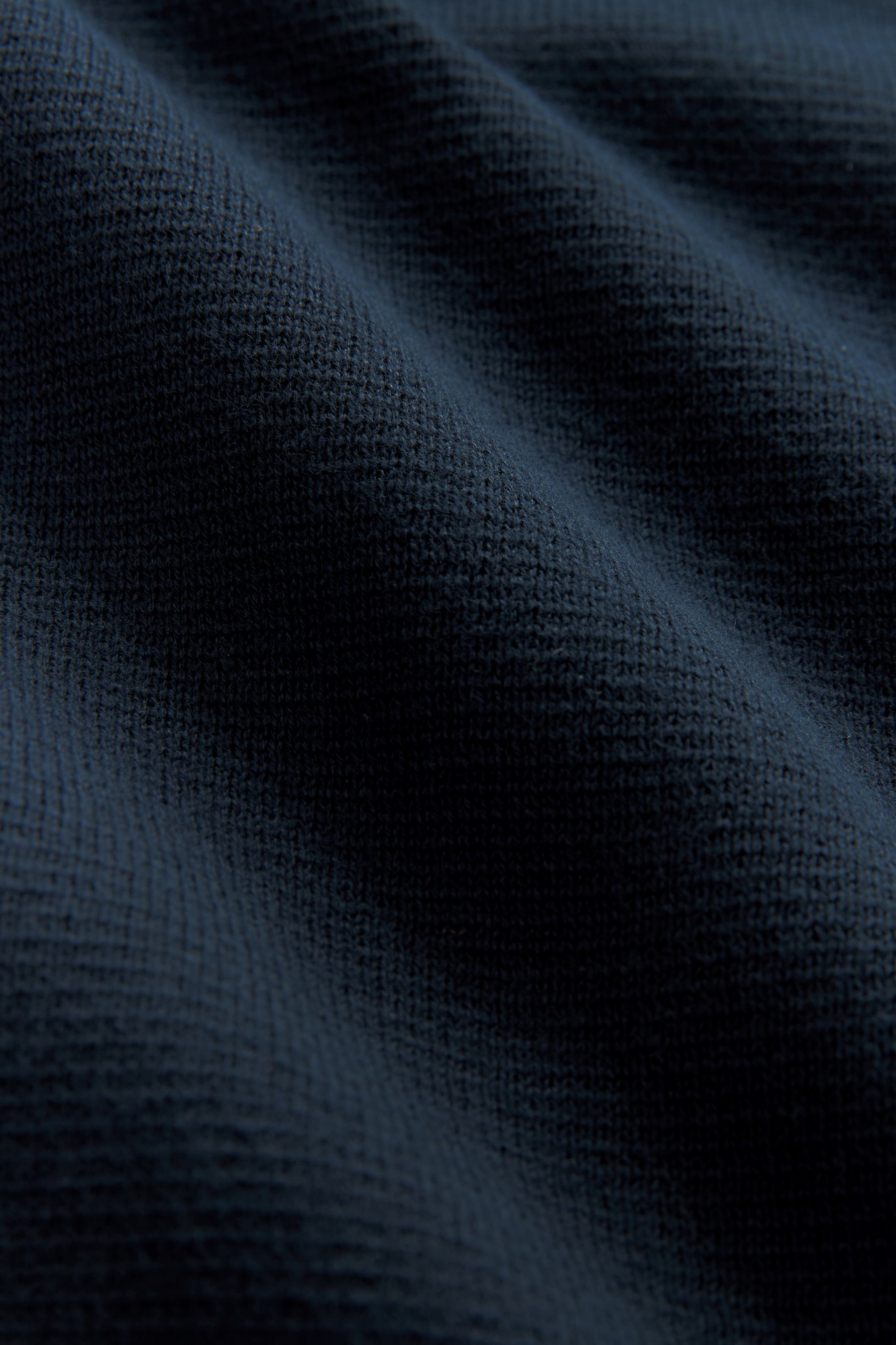 Buy Navy Blue Plain Regular Fit 100 Cotton Premium Quarter Zip Jumper from Next Ireland