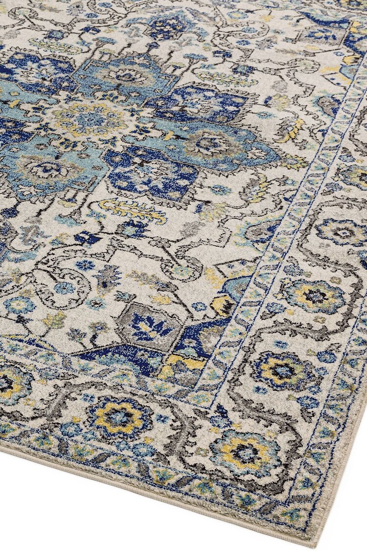 Asiatic Rugs Blue Nova Persian Rug - Image 5 of 5