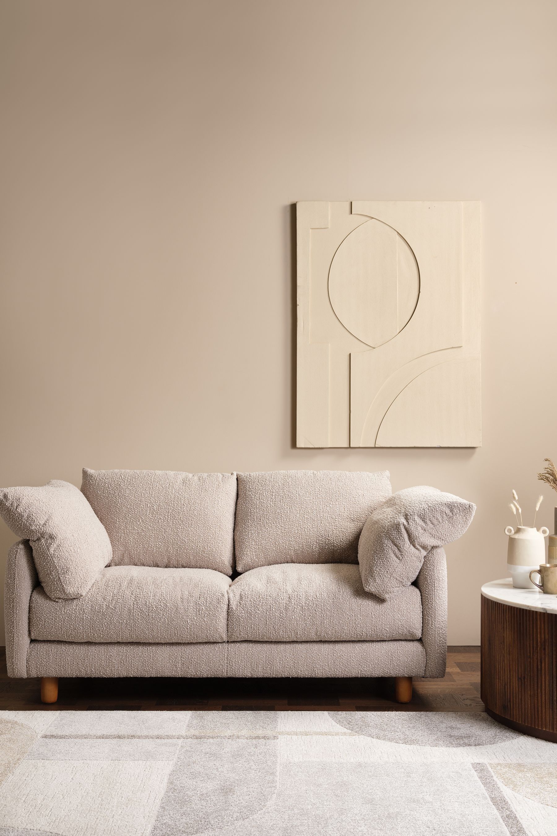 Next shop brown sofa