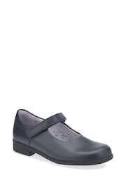 Start-Rite Samba Navy Blue Leather School Shoes F Fit - Image 2 of 7