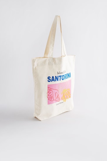 Cream Santorini For Life Bag