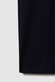 Reiss Navy Found Relaxed Drawstring Trousers - Image 6 of 6