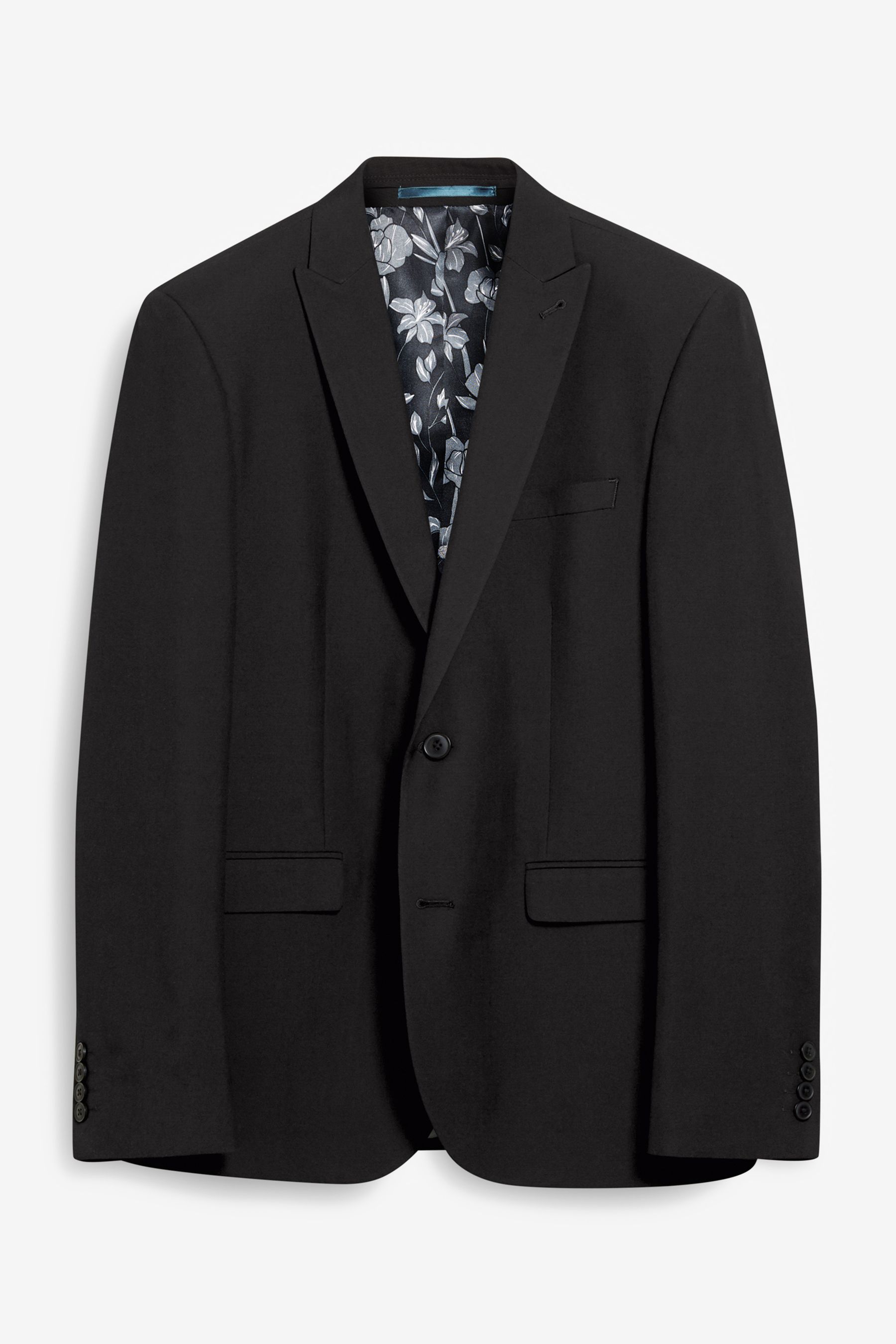 Buy Black Slim Two Button Suit Jacket from the Next UK online shop