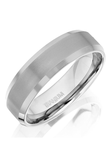 Beaverbrooks Men's Titanium Ring