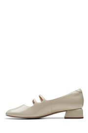 Clarks Cream Daiss Shine Shoes - Image 2 of 7