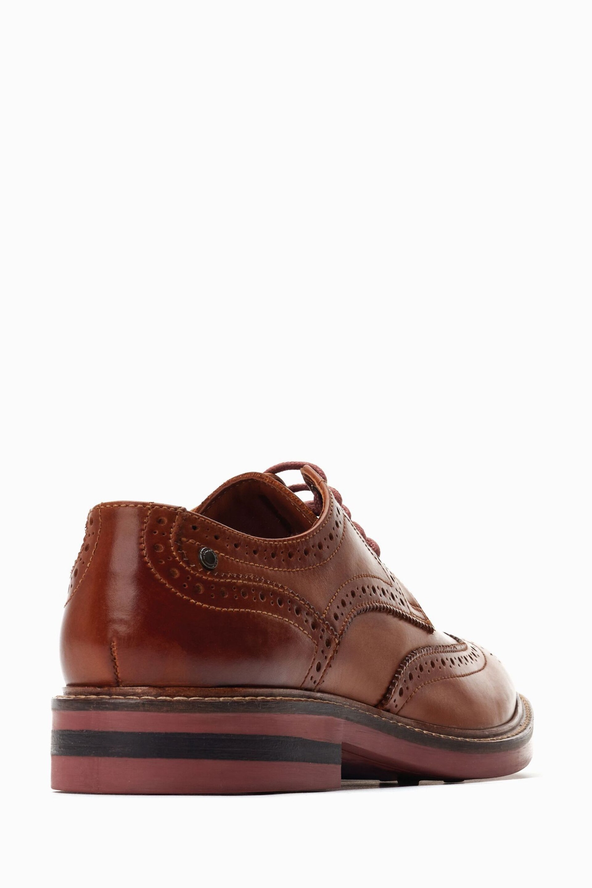 Base London Hatfield Lace Up Brogue Shoes - Image 2 of 6