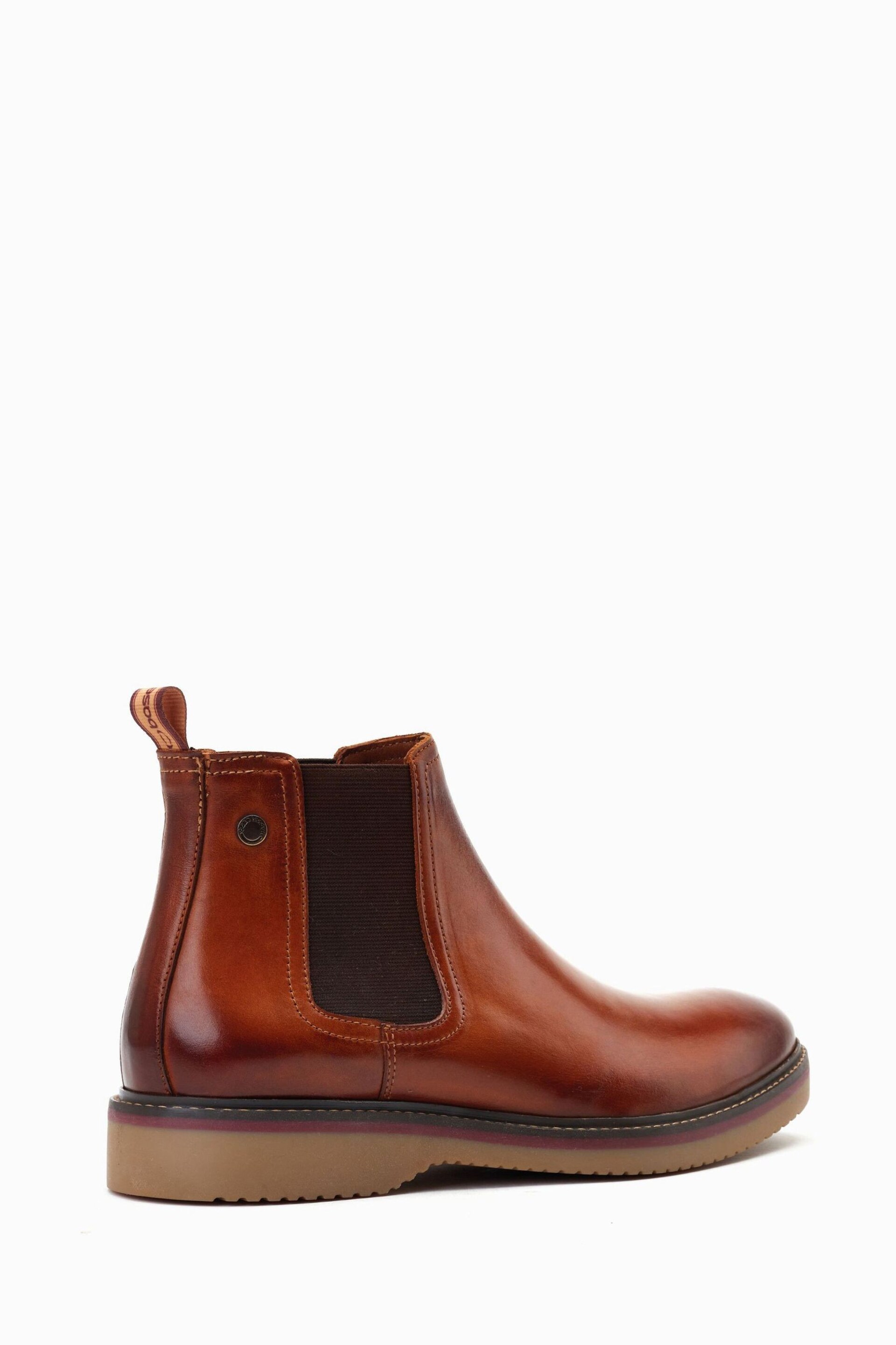 Base London Natural Hooper Pull On Chelsea Boots - Image 3 of 6