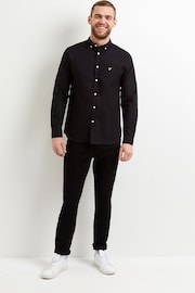 Lyle & Scott Black 100% Cotton Oxford Shirt - Image 2 of 5