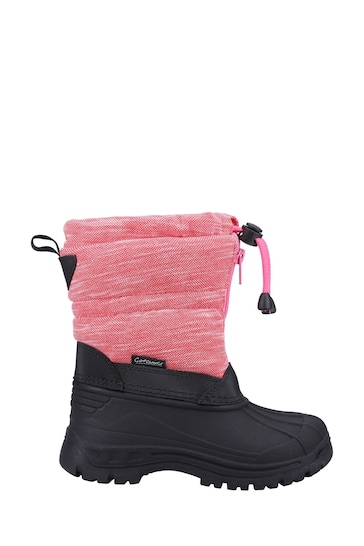 Cotswolds Pink Bathford Snow Boots
