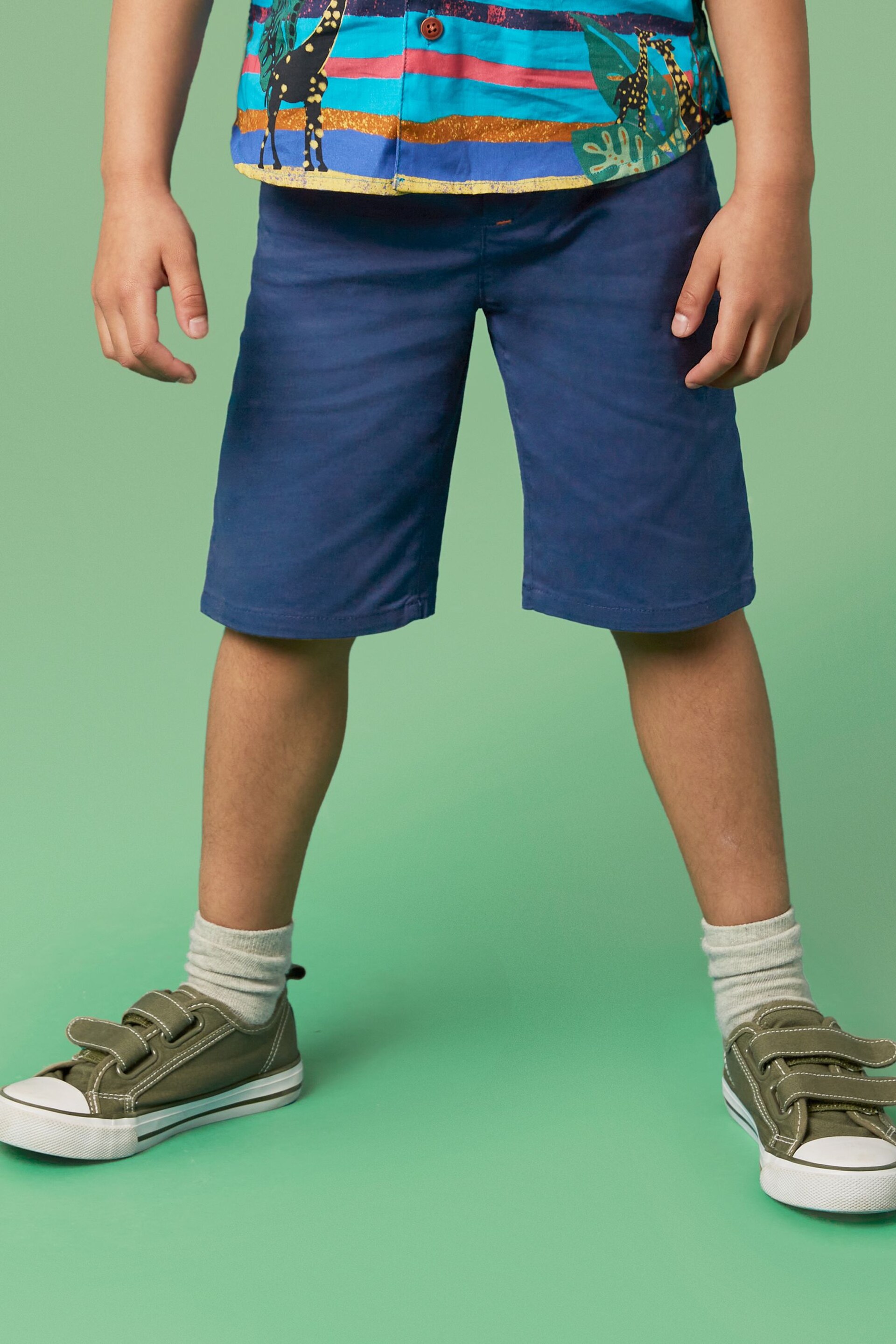 White Stuff Blue Cole Chino Shorts - Image 1 of 4