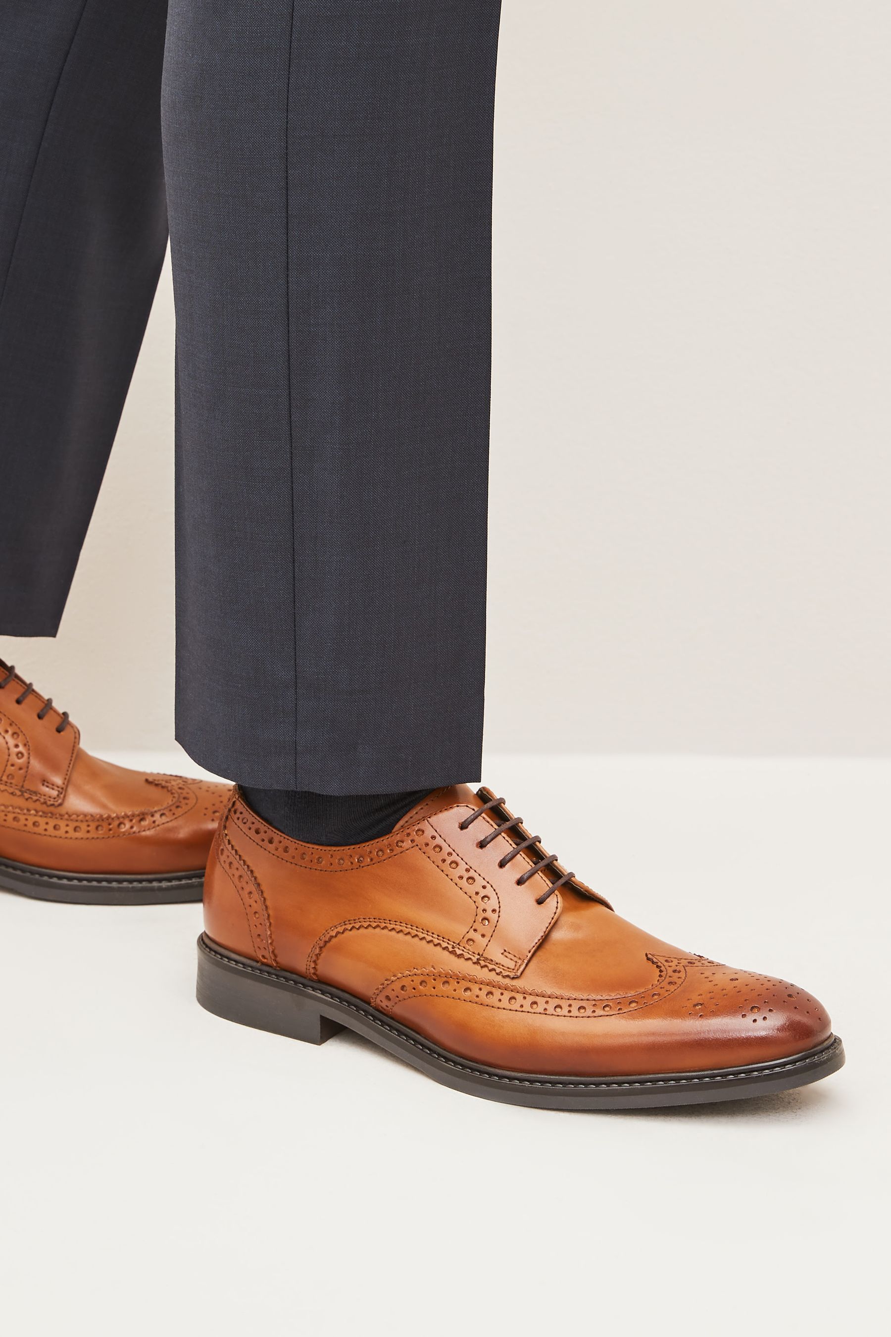 Next mens tan brogues online