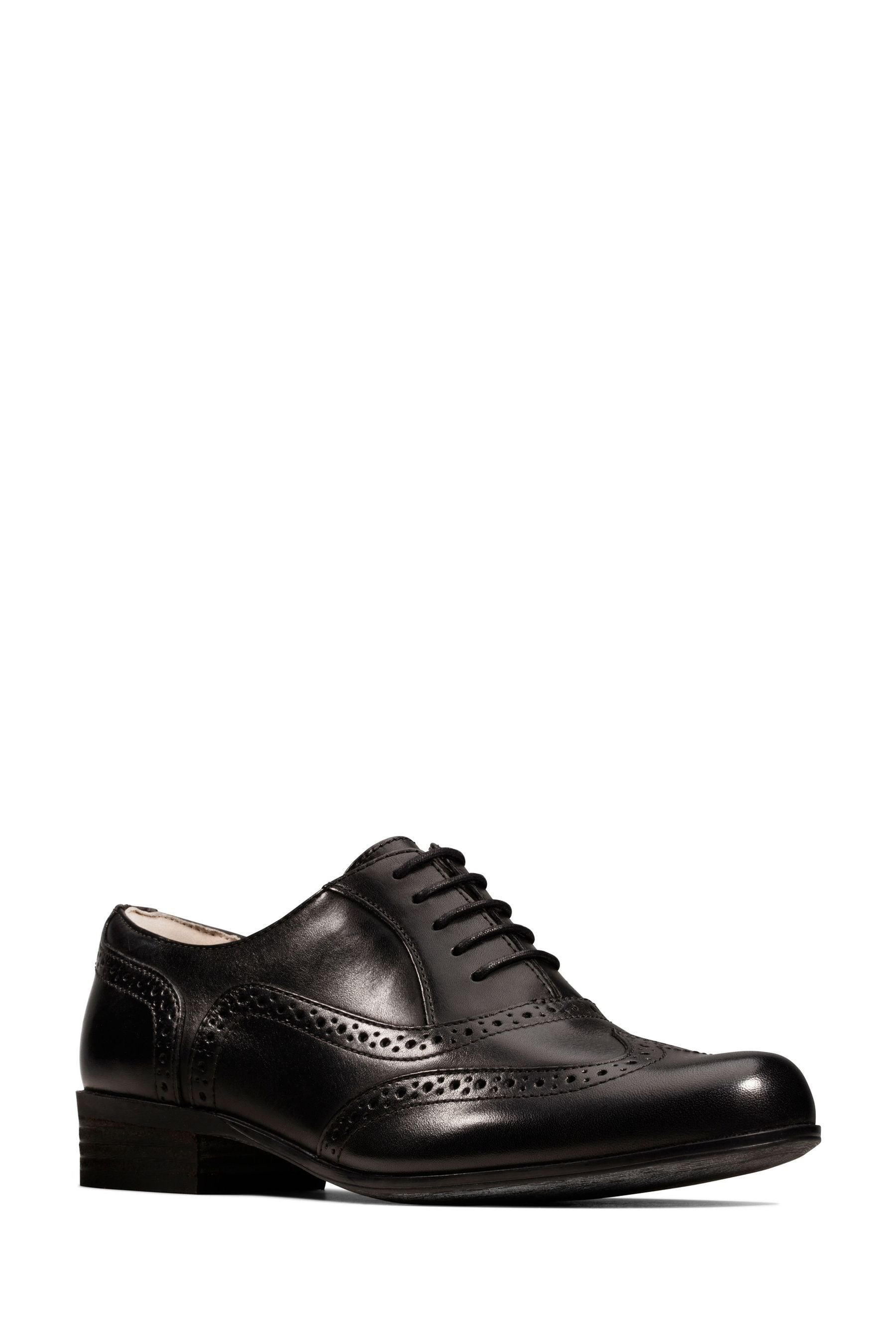 Clarks hamble oak black clearance