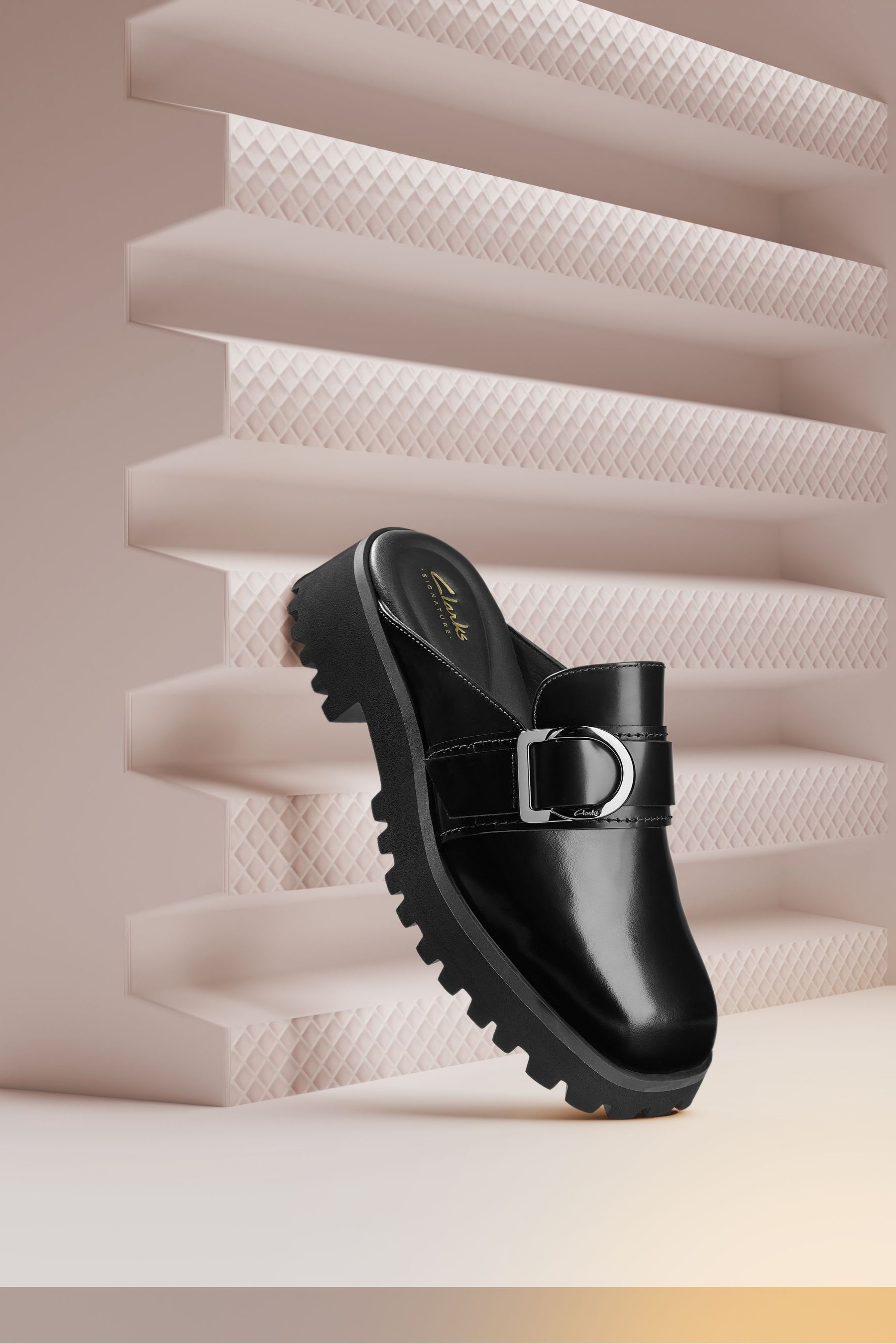 Buy Clarks Black Leather Stayso Free Loafer Mule Shoes from Next Luxembourg