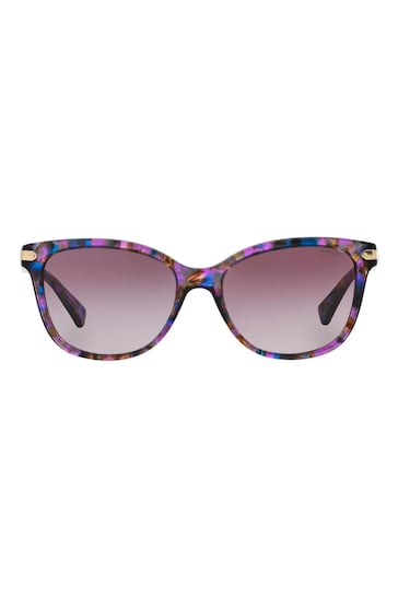 COACH Purple Sunglasses