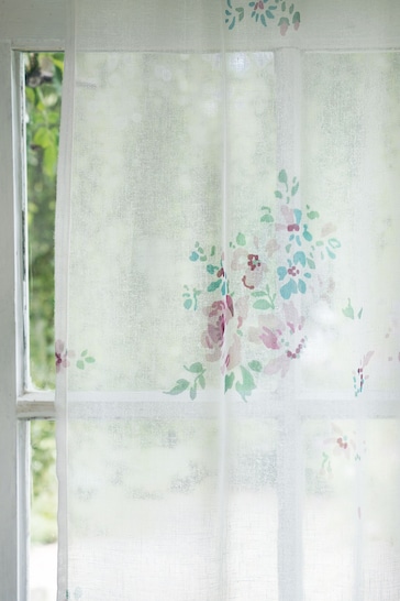 Shabby Chic by Rachel Ashwell® Floral Sheer Panel Rosabelle Voile
