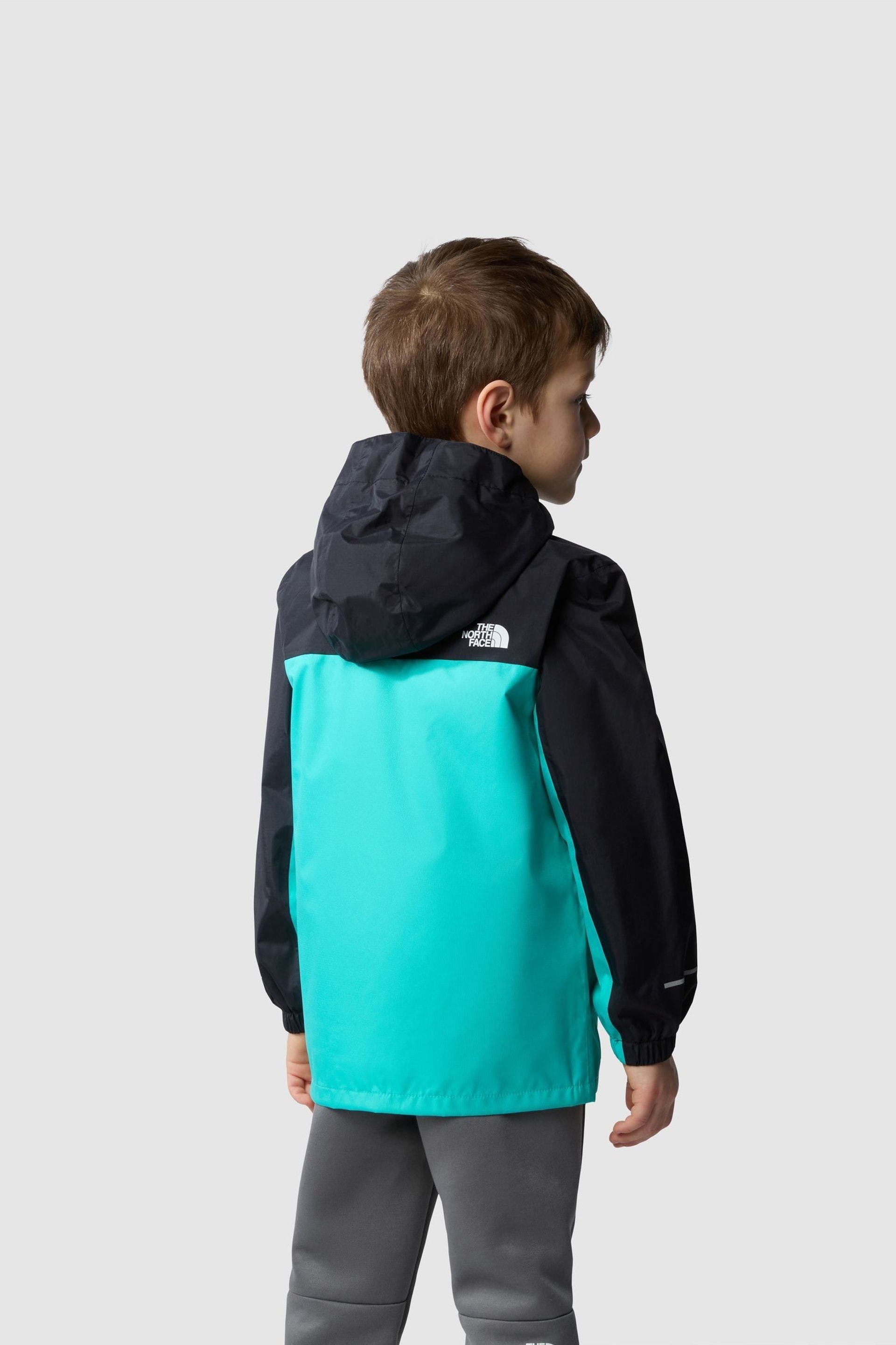 The North Face Blue/Black Kids Antora Jacket - Image 2 of 4