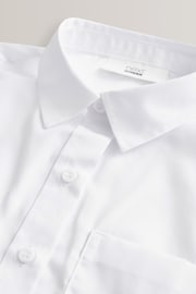 White 5 Pack Puff Sleeve School Shirts (3-16yrs) - Image 6 of 7