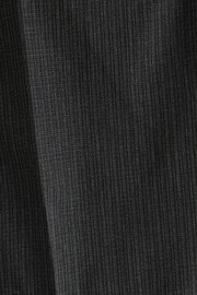 Charcoal Grey Textured Smart Trousers - Image 7 of 9