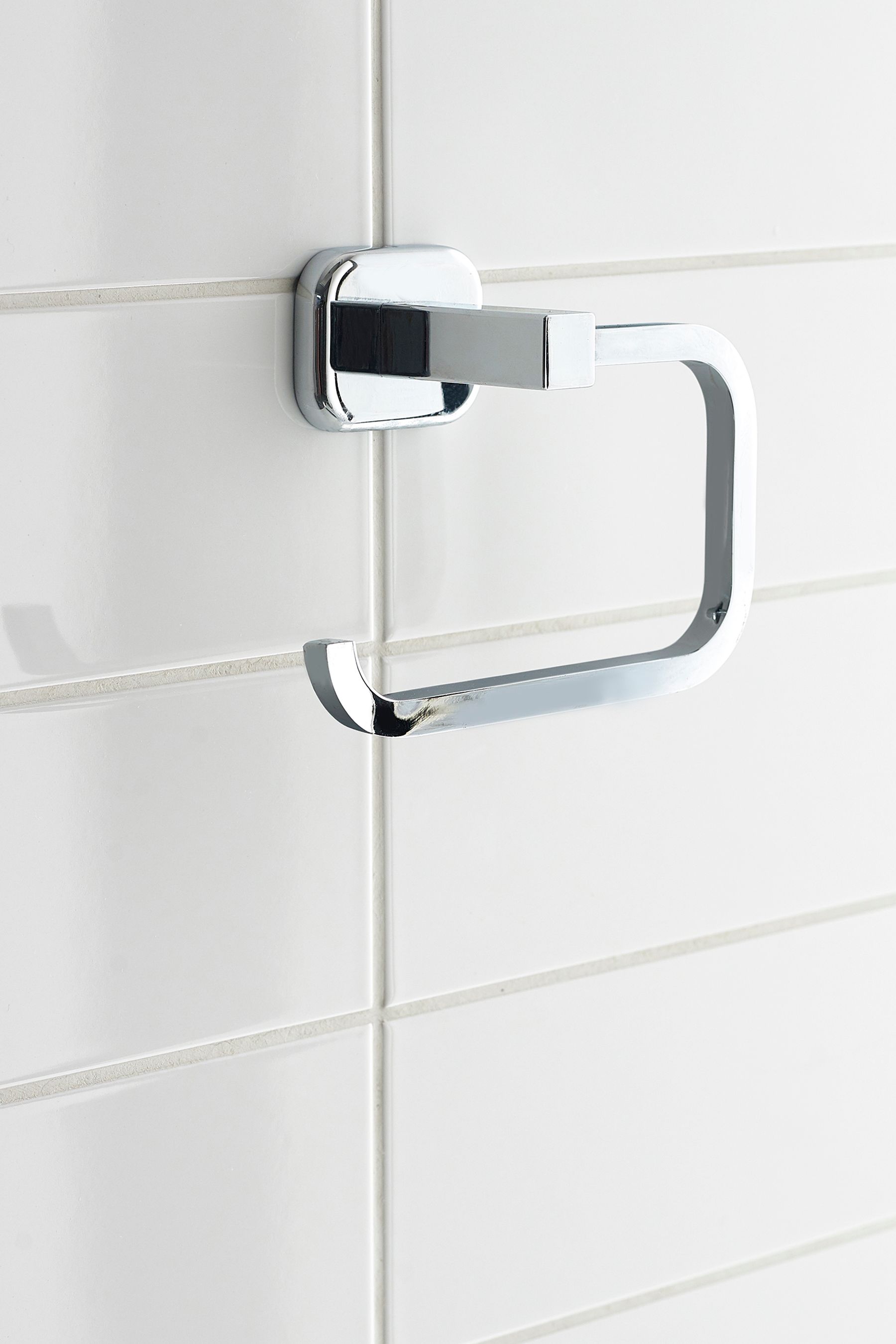 Buy Chrome Toilet Roll Holder from Next Luxembourg