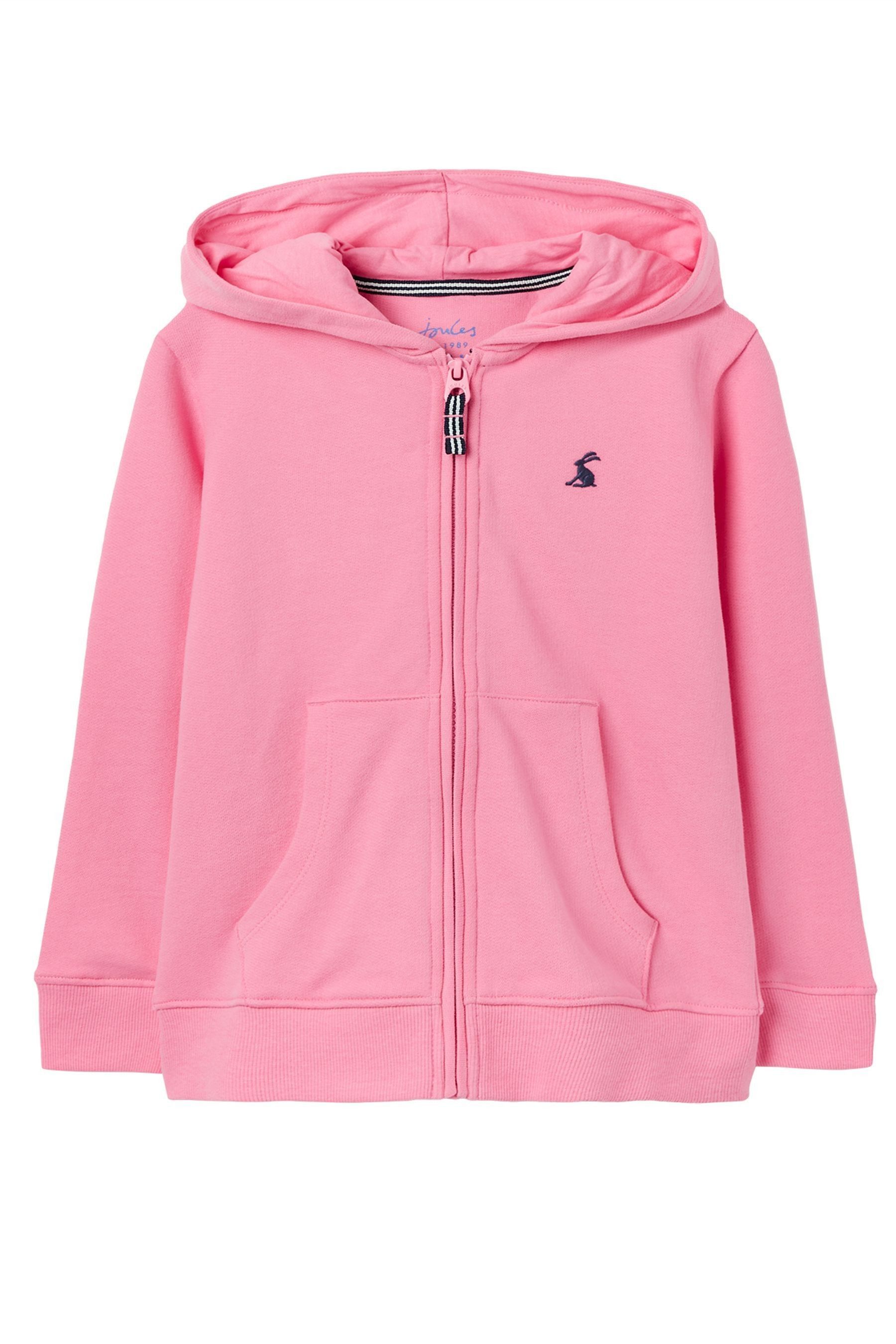 Buy Joules Pink Mayday Zip Through Hoodie 2 12 Years from Next Luxembourg