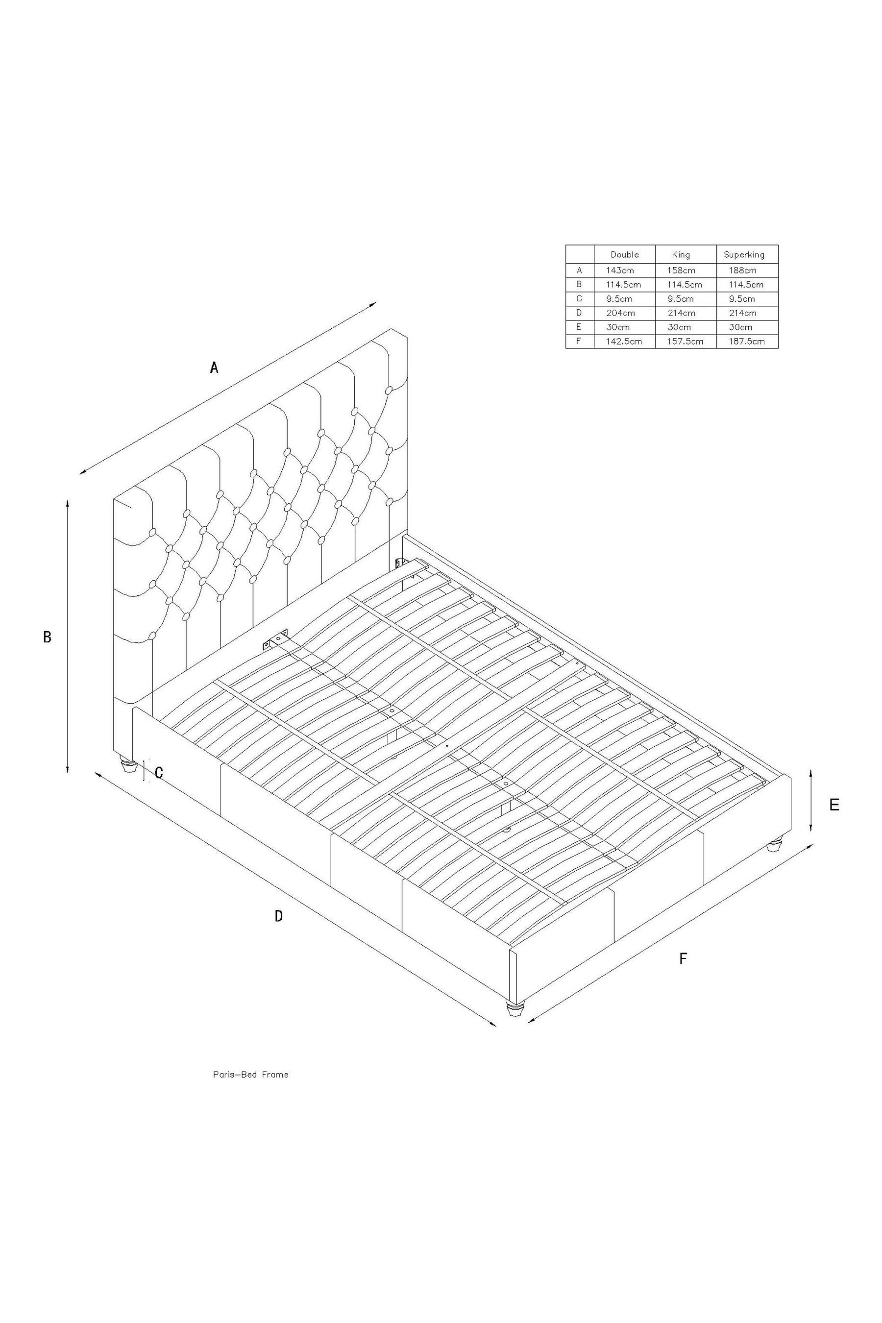 Next parisian shop headboard