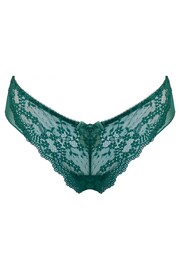Pour Moi Green Flora Lace Brazilian Brief Knickers - Image 3 of 4