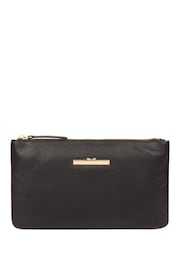 Pure Luxuries London Arlesey Leather Clutch Bag - Image 1 of 4