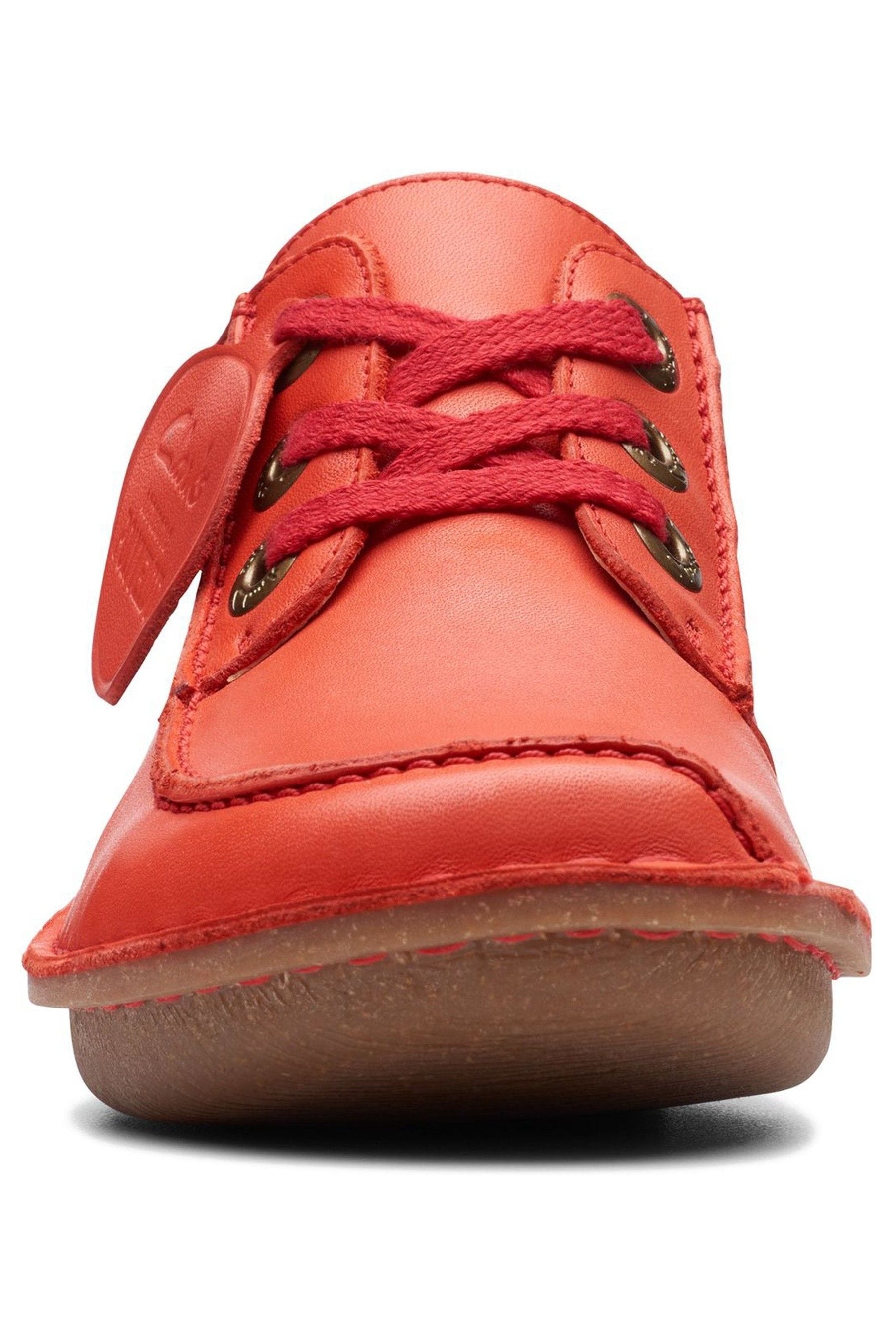 Buy Clarks Red Grenadine Leather Funny Dream Shoes from Next Luxembourg