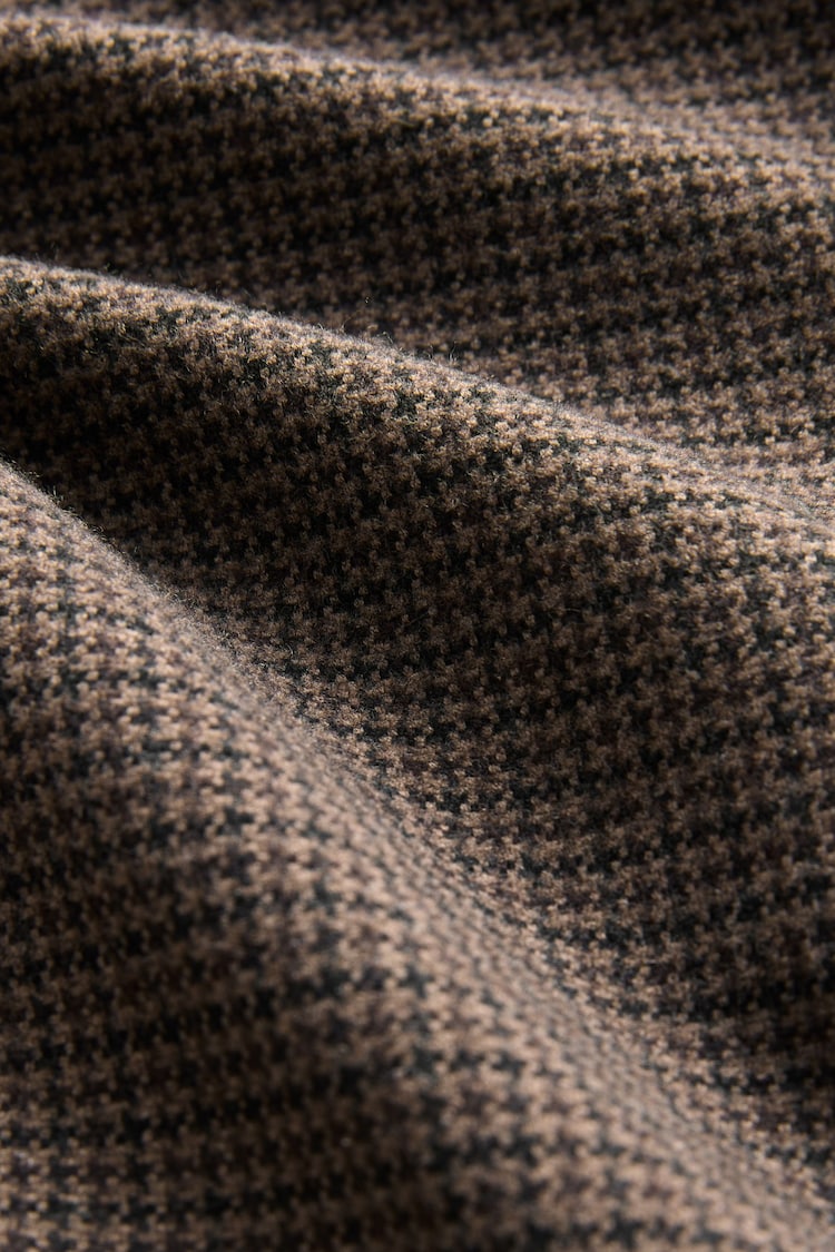 Brown Smart Check Shacket - Image 16 of 16