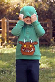 JoJo Maman Bébé Green The Gruffalo Applique Hooded Sweatshirt - Image 3 of 7