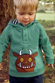 JoJo Maman Bébé Green The Gruffalo Applique Hooded Sweatshirt - Image 5 of 7