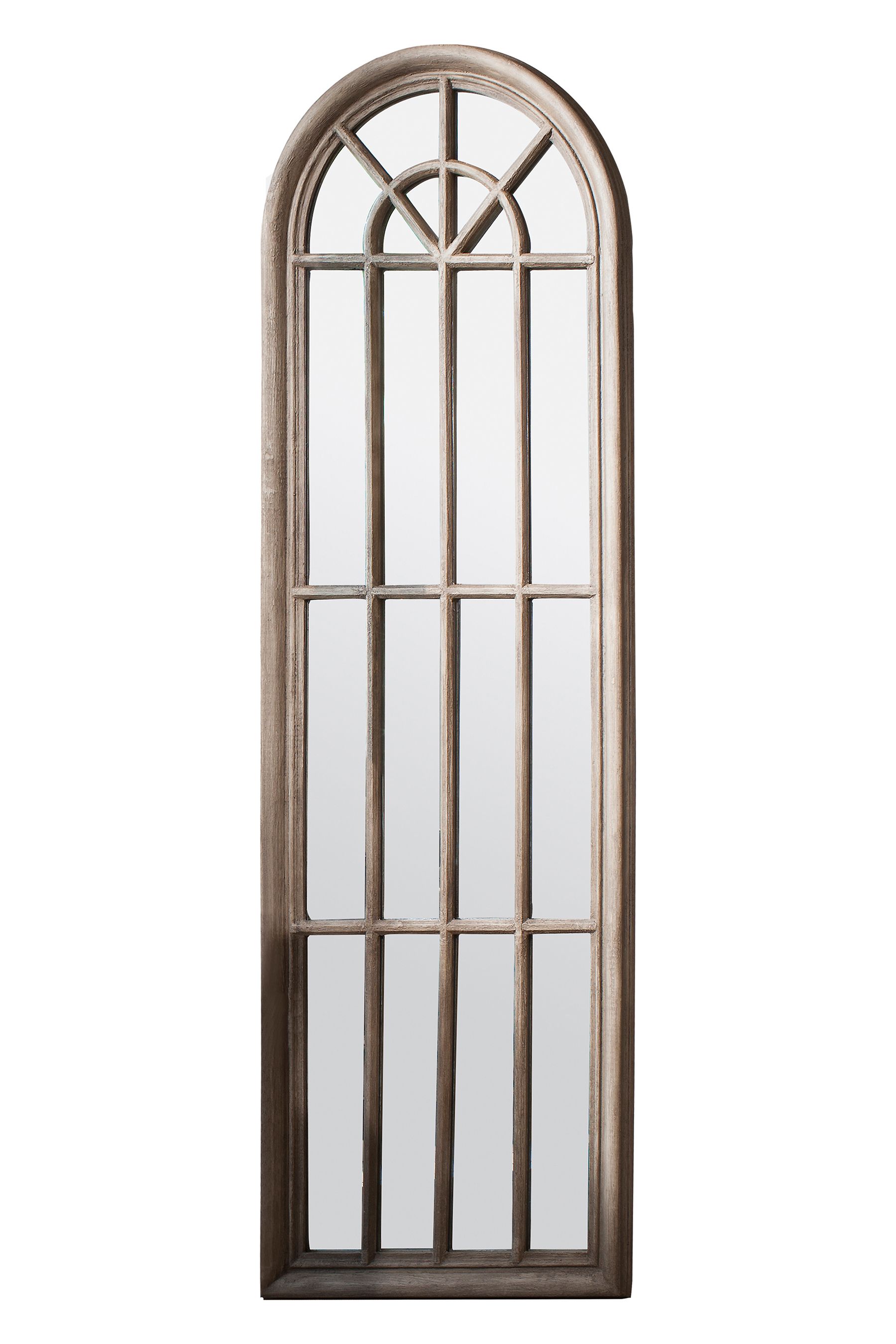 Buy Gallery Home Natural Chagford Weathered Mirror from the Next
