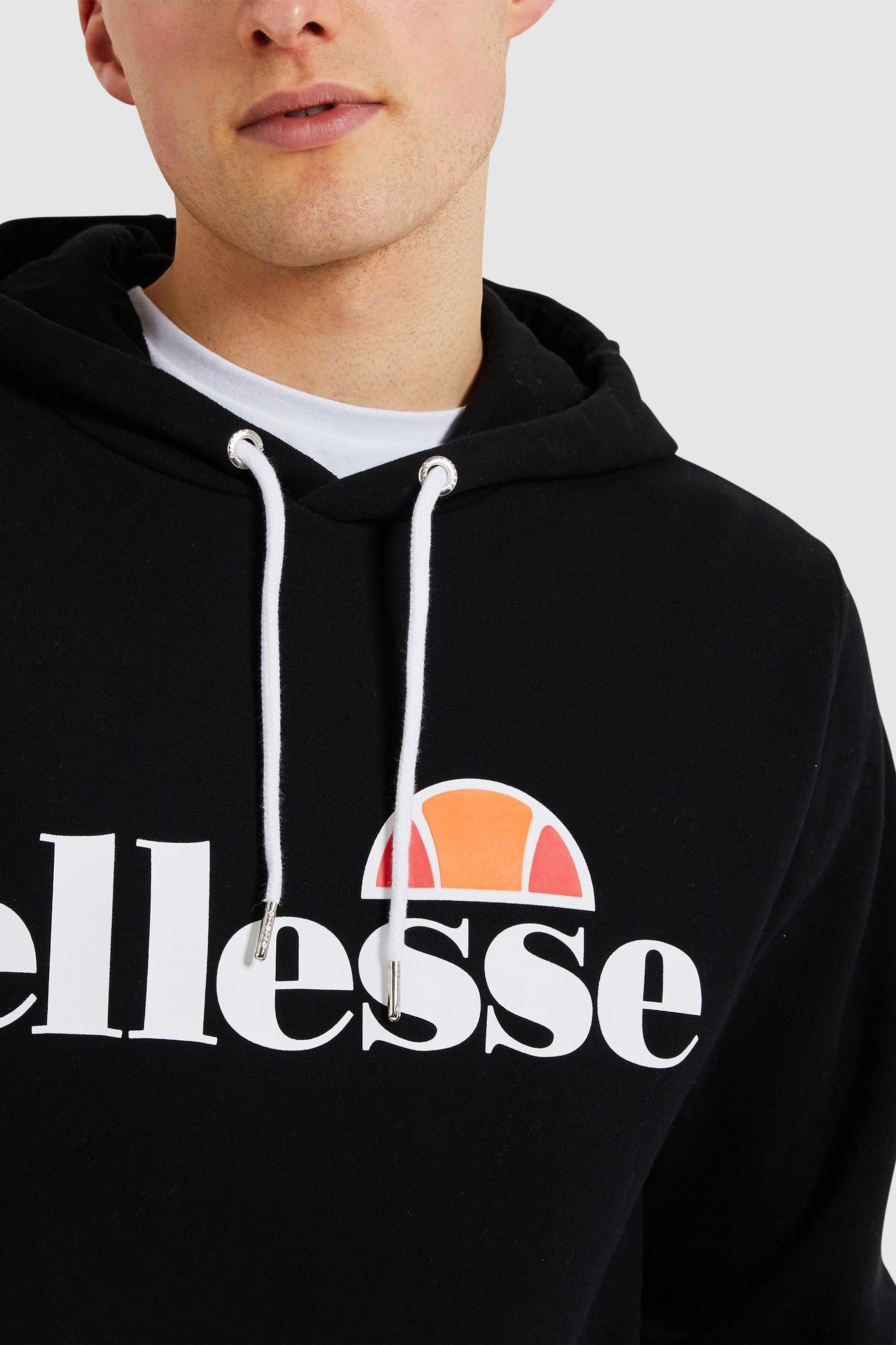 Buy Ellesse Black Gottero Hoodie from Next Luxembourg