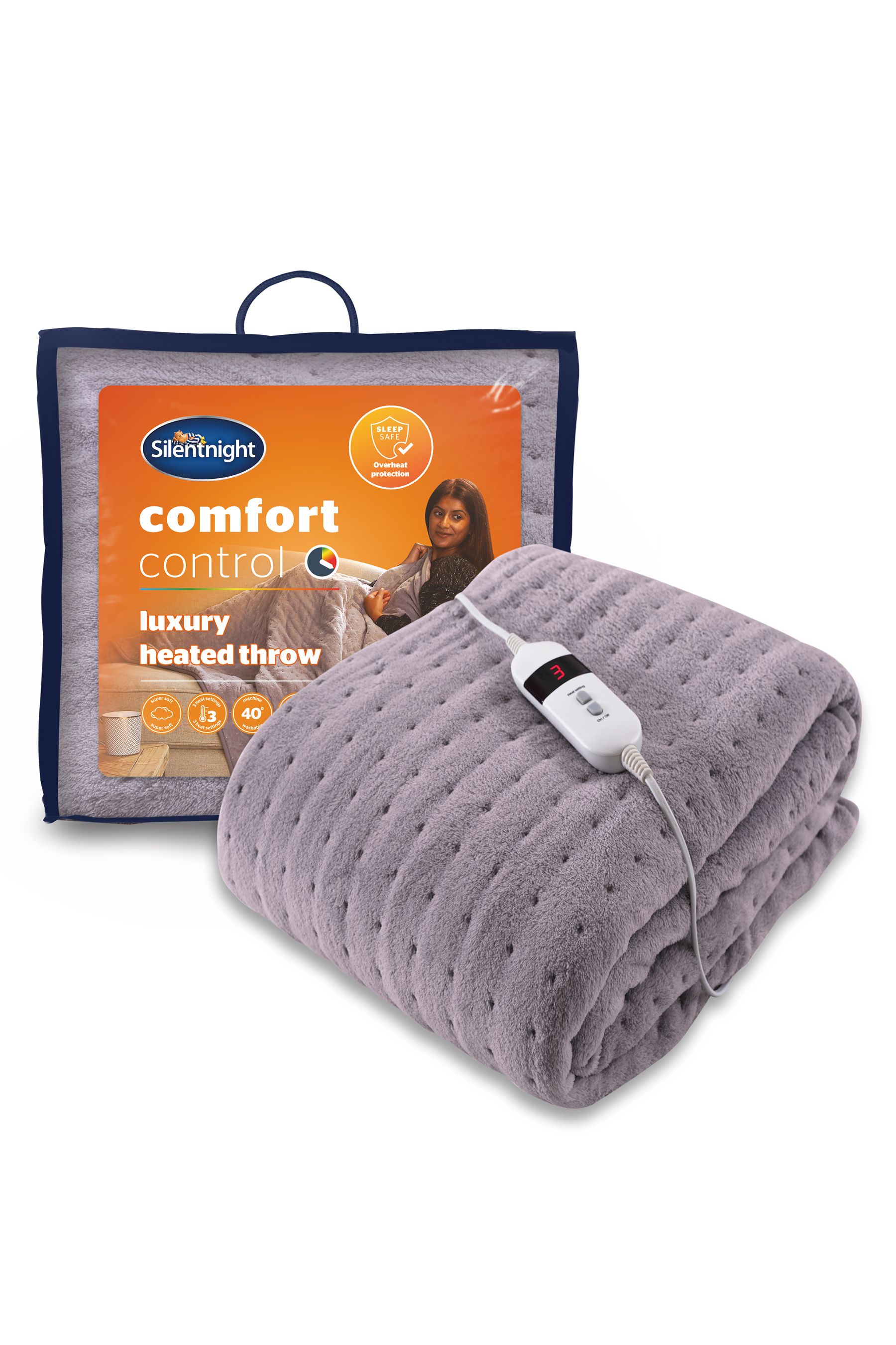 Next heated throw store