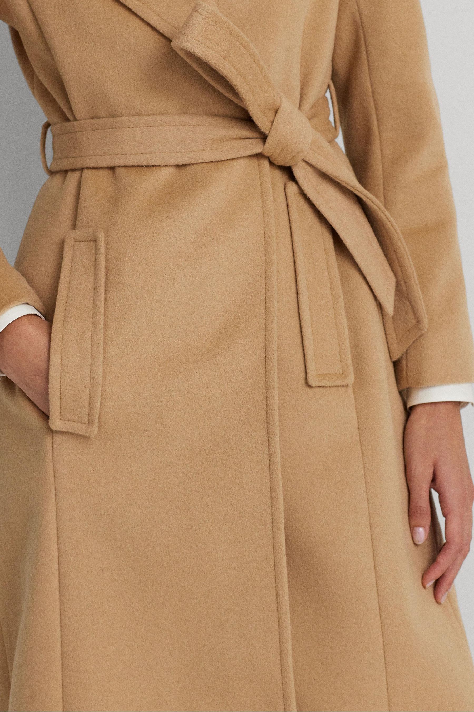 Lauren ralph lauren wool blend wrap coat shop