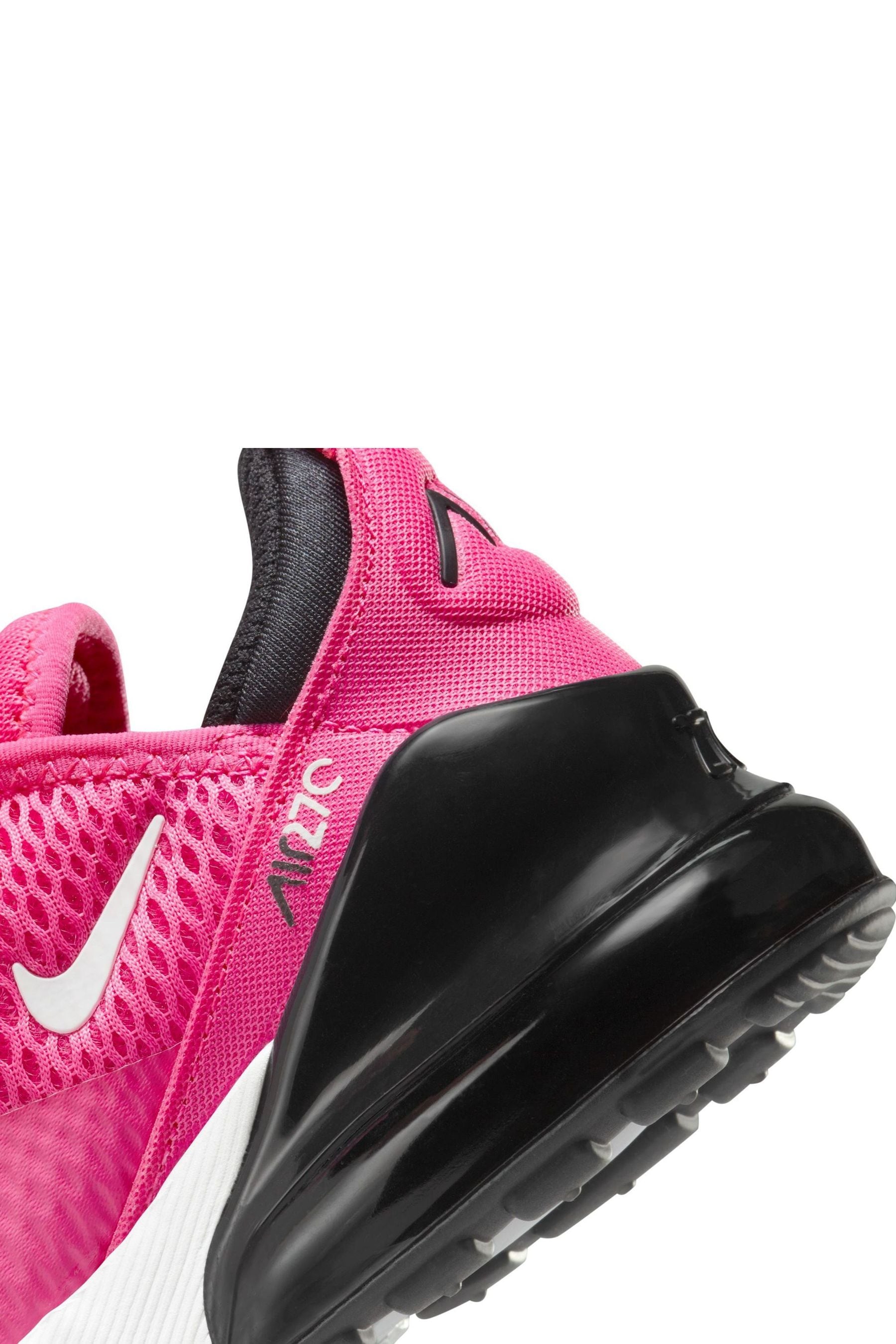 Buy Nike Pink Air Max 270 Junior Trainers from Next Luxembourg