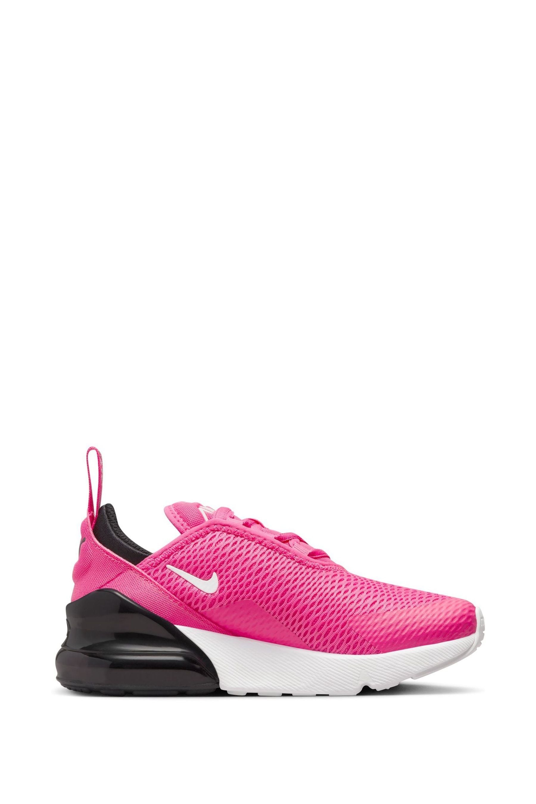 Pink nike 270 trainers outlet