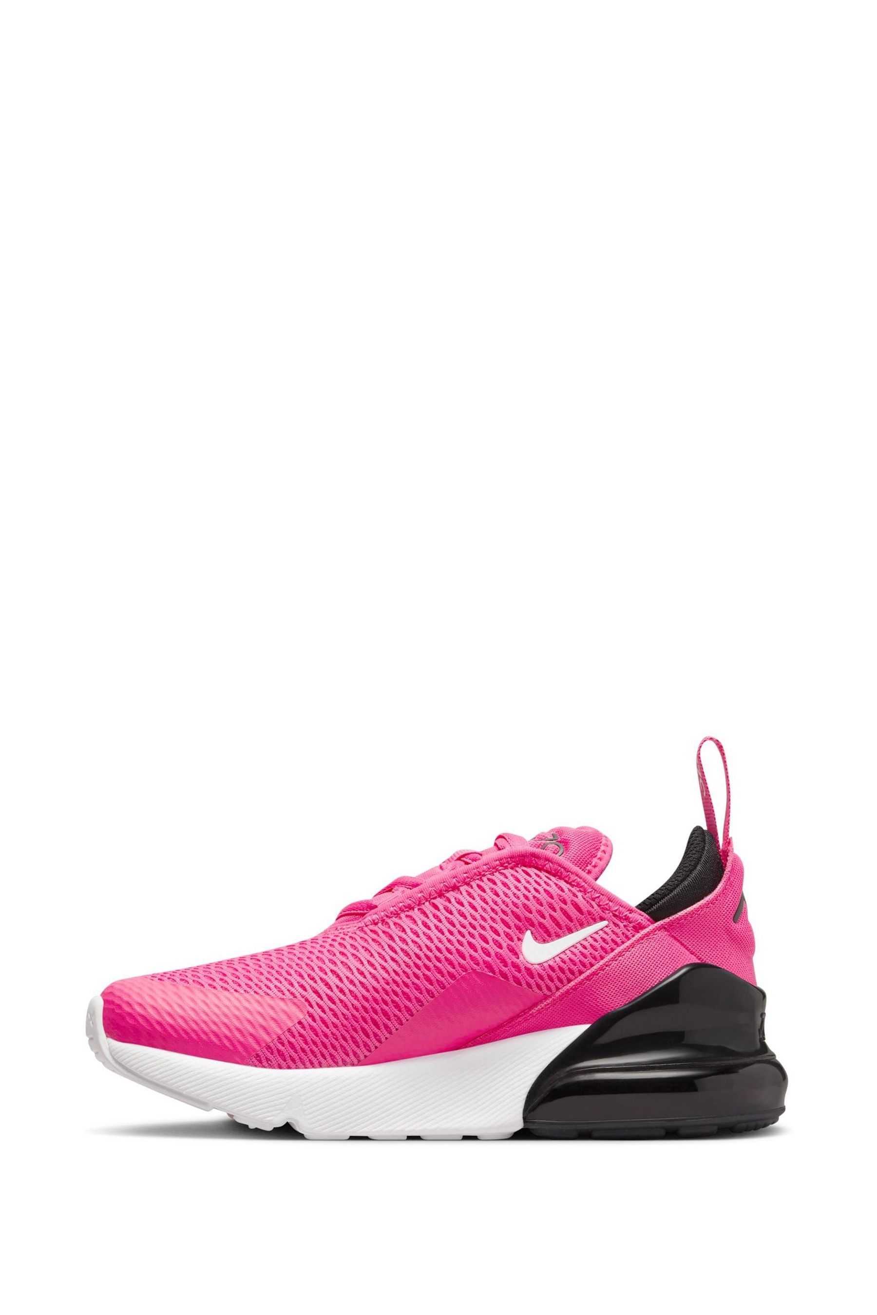 Buy Nike Pink Air Max 270 Junior Trainers from Next Malta