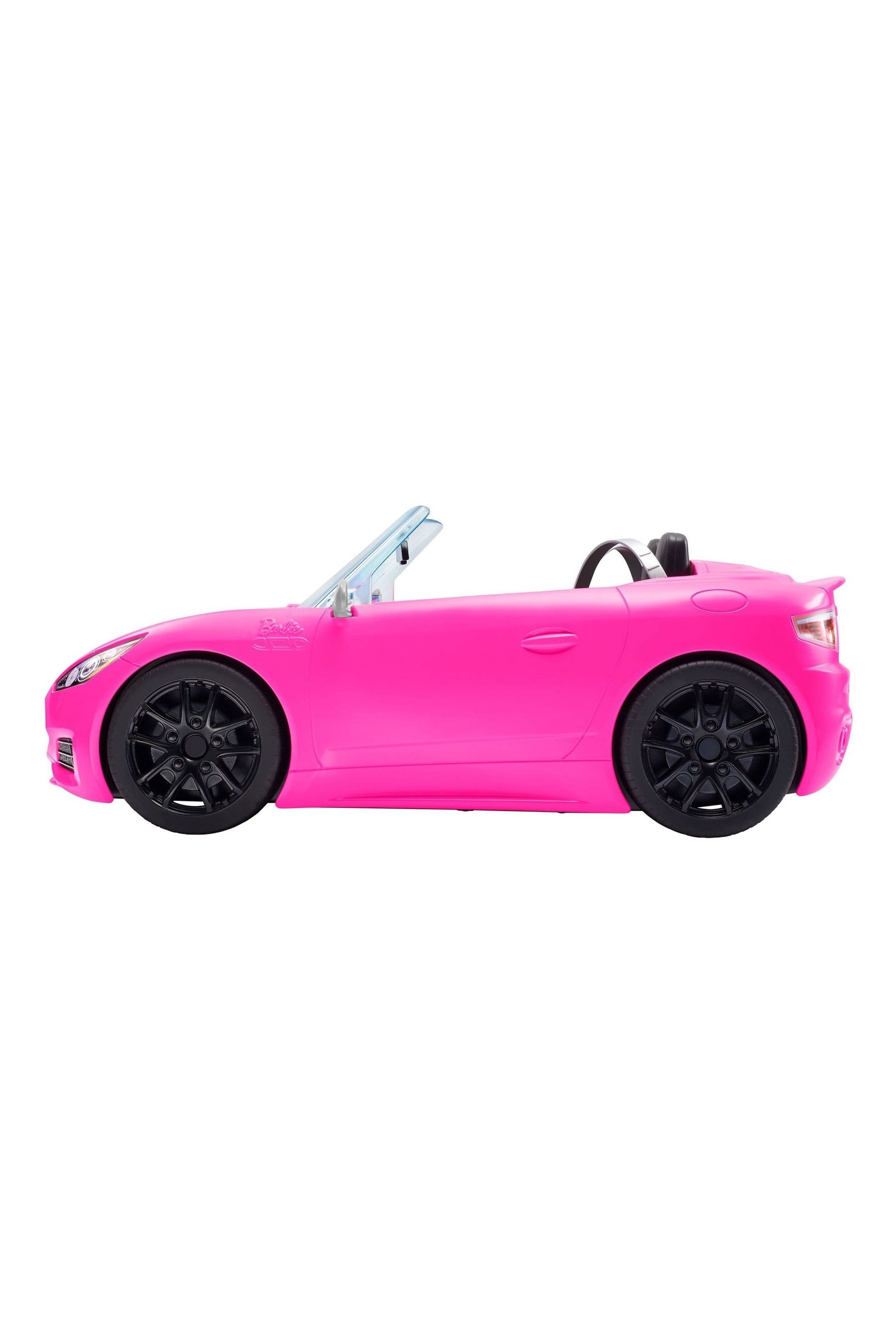 Barbie and convertible car shop