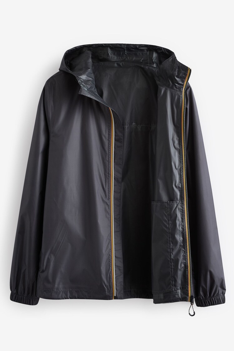Charcoal Grey Waterproof Packable Jacket - Image 9 of 12