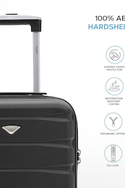 Flight Knight 55x35x20cm 4 Wheel ABS Hard Case Cabin Carry On Hand Luggage - Image 3 of 7