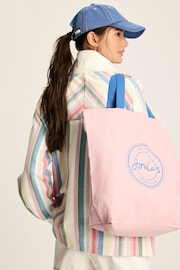 Joules Courtside Pink Tote Bag - Image 1 of 4