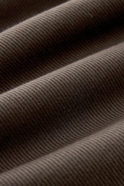 Chocolate Brown Basic Bandeau Maxi Dress - Image 6 of 6