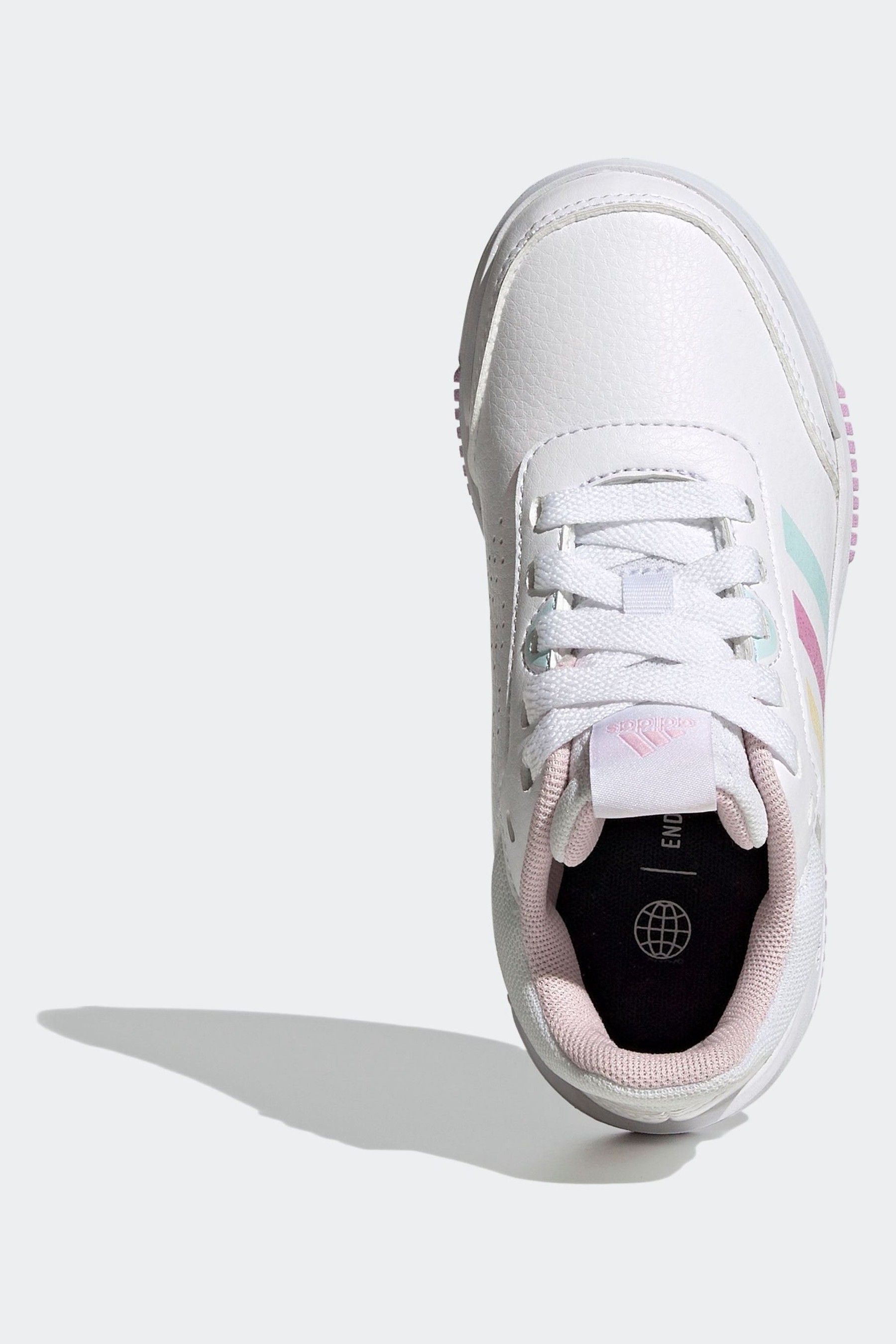 White and neon trainers outlet